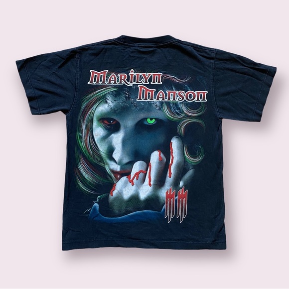 VINTAGE MARILYN MANSON TEE - Picture 3 of 3